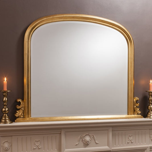 Thornby Gold Over Mantle Mirror