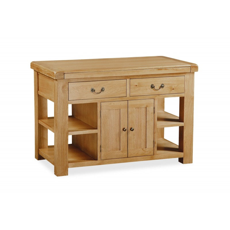 Vintage Extending Kitchen Island