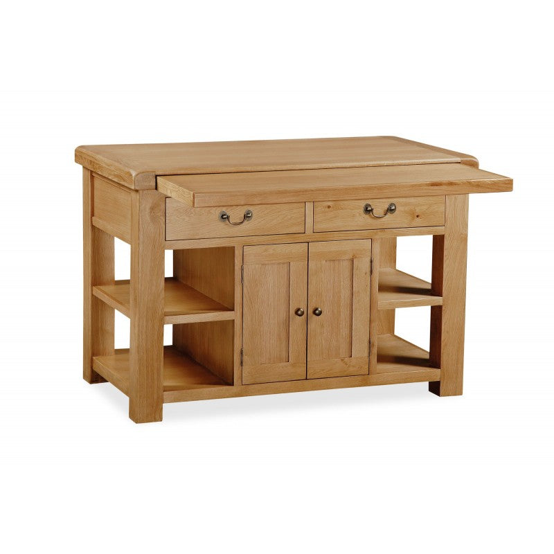 Vintage Extending Kitchen Island